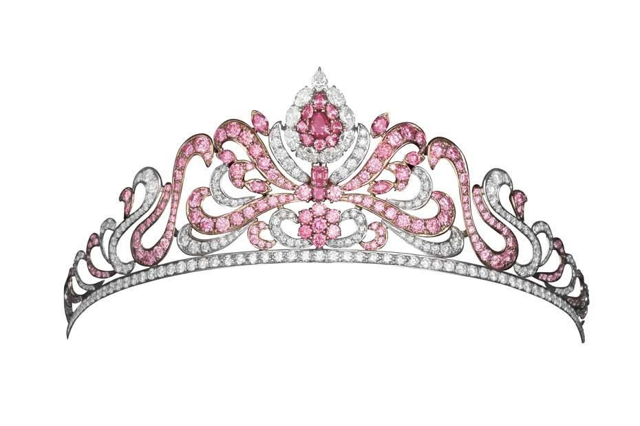 Bridal tiaras_Linneys pink diamond tiara.jpg